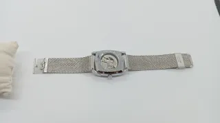 Orologio automatico con cinturino in maglia