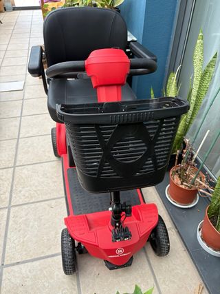 Scooter movilidad reducida Eléctrico Milano Rojo