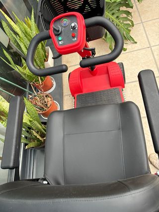 Scooter movilidad reducida Eléctrico Milano Rojo