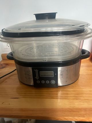 Vaporera Eléctrica con 2 Niveles