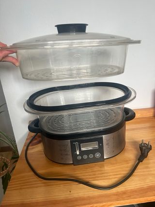 Vaporera Eléctrica con 2 Niveles