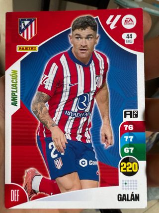 Carta Futbolista Galán 220