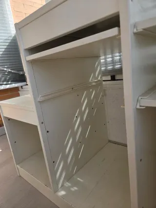 Estantería modular blanca IKEA