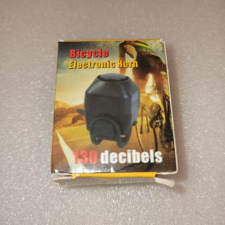 Timbre eléctrico bici 130dB negro alarma