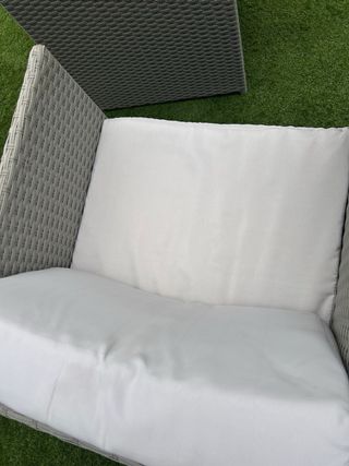 4 Sillas Ratan con Cojines