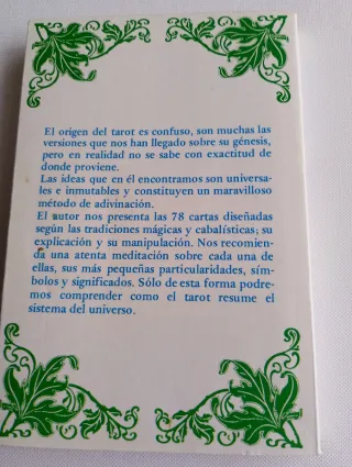 Regalo librito El tarot x compra