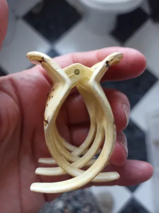Pinza para el pelo decorada