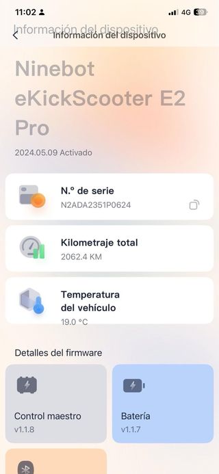 Patinete Eléctrico Negro