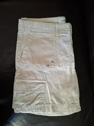 Bermudas Pull&Bear Beige Talla M