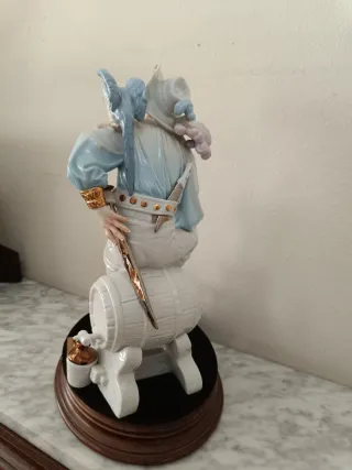 Figura Pirata Porcelana López Moreno