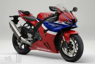 Honda Fireblade 1000RR Sportbike Roja/Azul