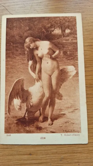 Cartoline (7) d'epoca nudo femminile