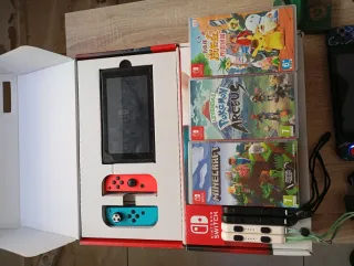 Nintendo Switch + Accesorios + Juegos