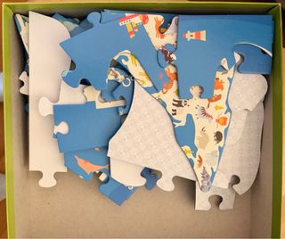 Puzzle Mapa del mundo 50 piezas