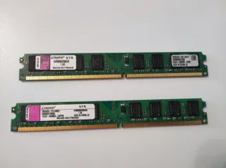 2x Módulos Memoria RAM DDR2 Kingston 2GB