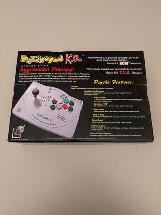 Psychopad K.O. Arcade Stick Vintage Raro