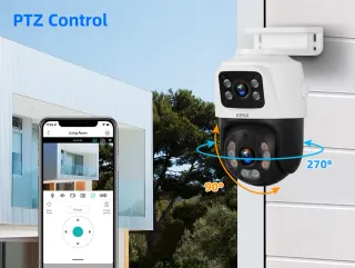 Kit Videovigilancia KERUI 8CH NVR PoE + 4 Cámaras
