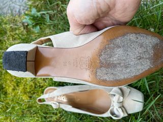 Zapatos de fiesta Platino con lazo