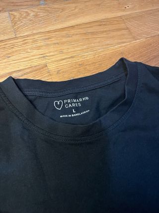 Set 7 Magliette Nere Primark M