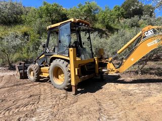 Retro excavadora mixta Caterpillar 428C