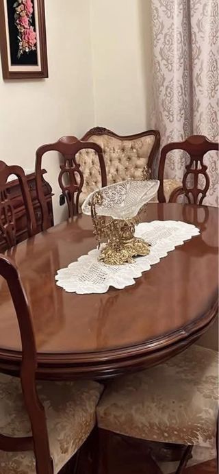 Frutero de mesa de bronce