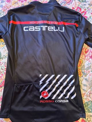 Maillot Castelli Talla S Negro