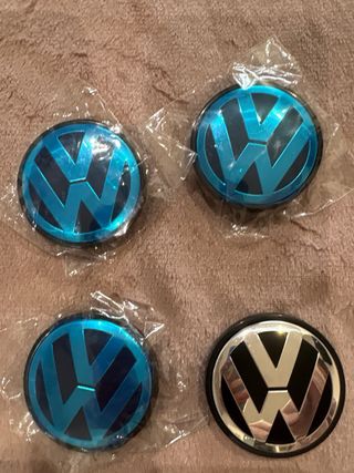 Tapas llanta VW plata (4uds)