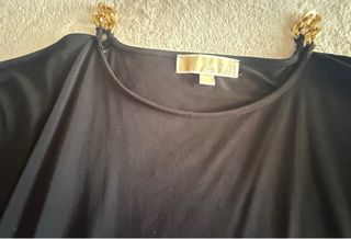 Camiseta Michael Kors Talla S Cadena Dorada