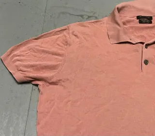 Polo algodón extrafino salmón