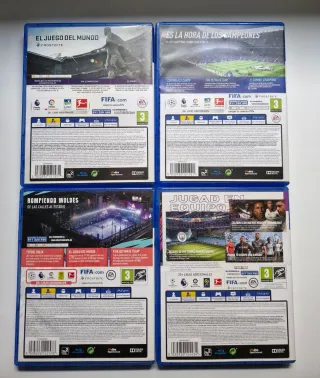 Pack 4 Juegos FIFA PS4