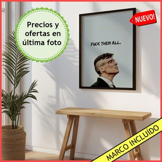 Cuadro Peaky Blinders Poster Frase Tommy Shelby