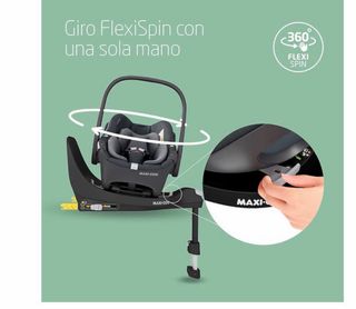 Maxi-Cosi Silla Coche y Isofix Giratoria 360