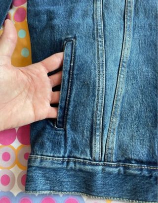 Cazadora vaquera Zara + bomber negra Zara