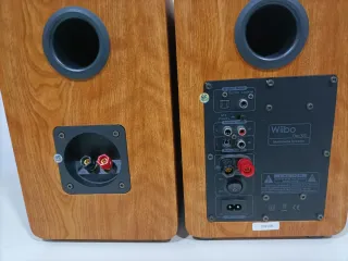 Altavoces caja de Madera