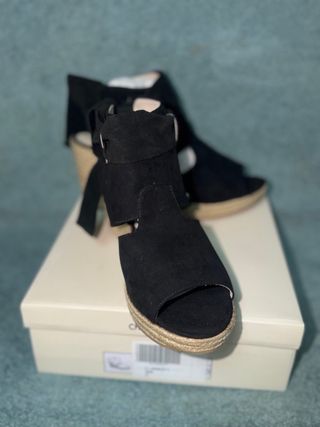 Sandalias con Cuña de Esparto 41 NUEVAS