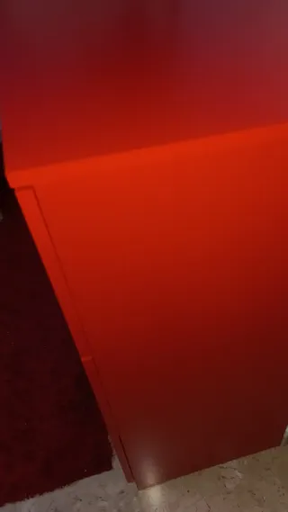 Cómoda Brimnes Ikea Roja