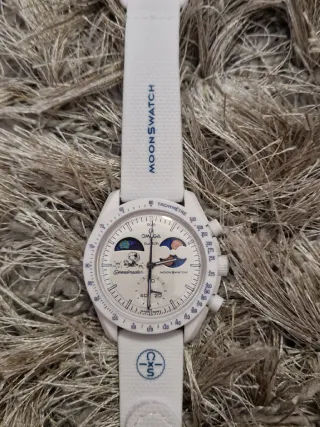 Omega x Swatch Moonshine Gold Speedmaster