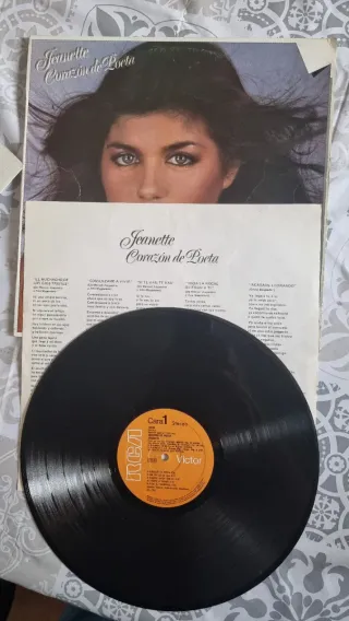 Jeanette - Corazón de Poeta Vinilo LP España 1981