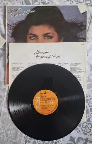 Jeanette - Corazón de Poeta Vinilo LP España 1981