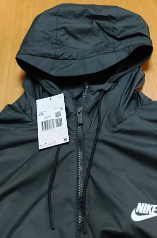 Cazadora Cortavientos Nike Negra XXL