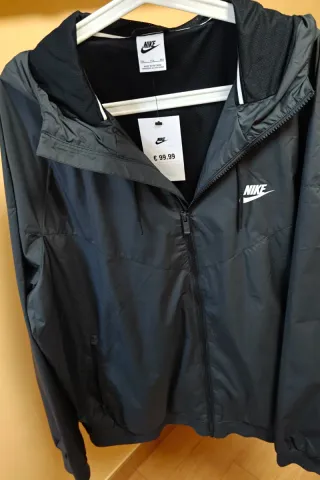 Cazadora Cortavientos Nike Negra XXL