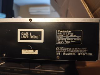 Technics SL-EH750 Reproductor CD 5 Discos