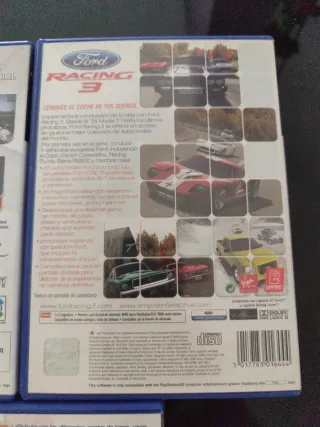 Lote 3 Juegos PS2: F1 05, Ford Racing 3, Raceway