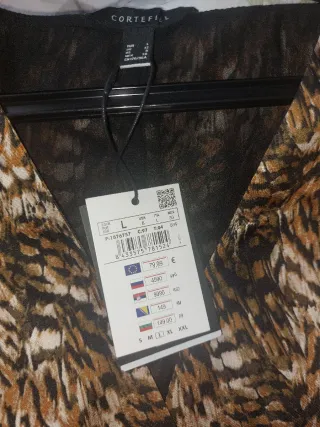 Vestido Cortefiel Estampado Animal Print