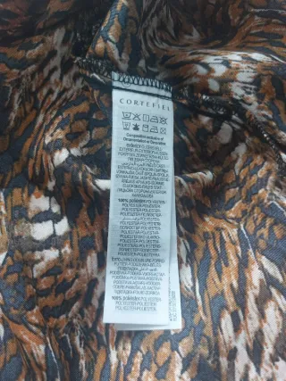 Vestido Cortefiel Estampado Animal Print