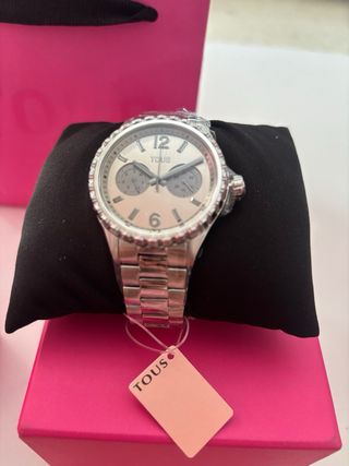 Reloj Tous Rosa y Plateado