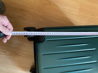 Maleta pequeña Vichy Catalan verde