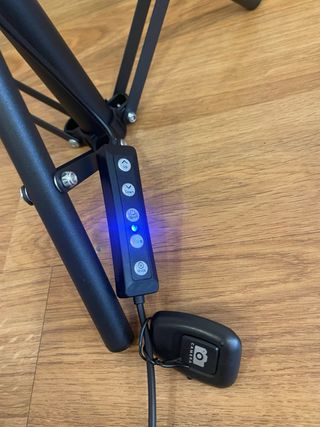Aro de luz con trípode para móvil