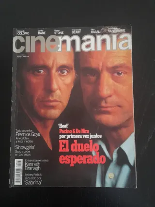 Revista Cinemania Al Pacino Febrero 1996