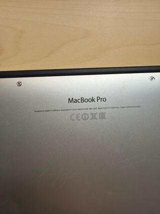 MacBook Pro 2016 Plata